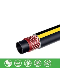 Шланг для полива Plamix PRO PLH-02-20-3/4 3/4 дюйма, 20 метров, армированный