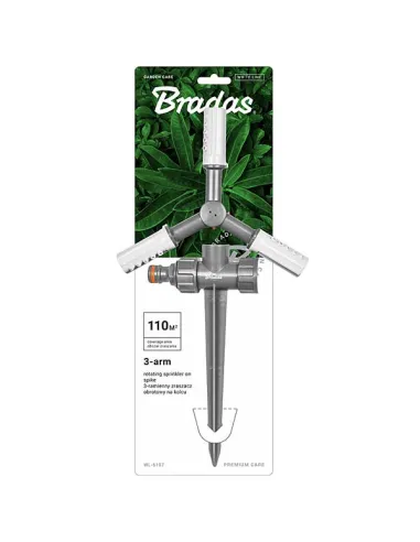 Ороситель вращающийся трехрожковый Bradas White Line WL-6107