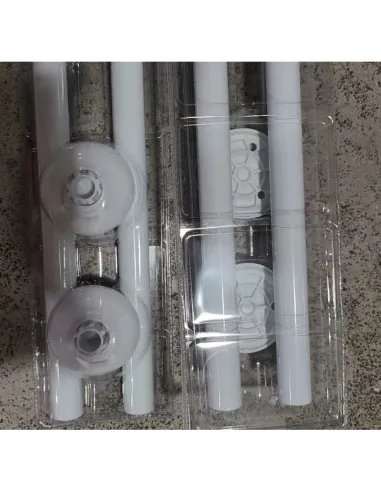 Штанга для шторки кутова Mixxus CRA-A-80x80 (AC3590) 80х80 см, алюміній