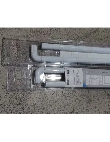 Штанга для шторки угловая Mixxus CRA-A-80x80 (AC3590) 80х80 см, алюминий
