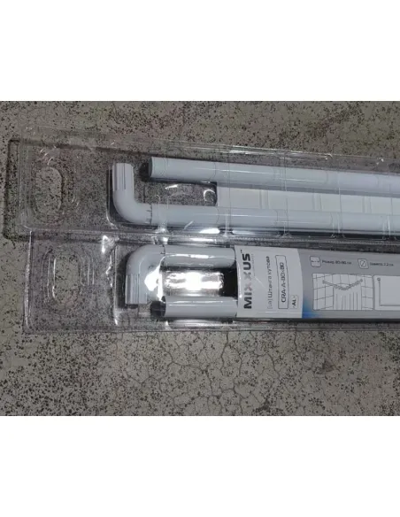 Штанга для шторки кутова Mixxus CRA-A-80x80 (AC3590) 80х80 см, алюміній