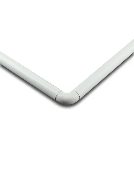 Штанга для шторки кутова Mixxus CRA-A-90x90 (AC3591) 90х90 см, алюміній