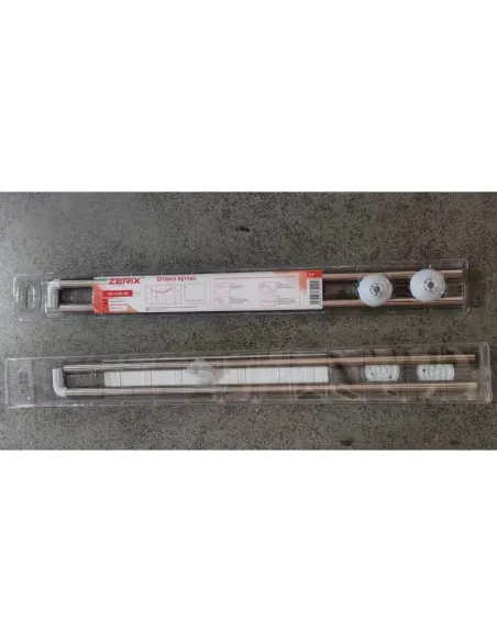 Штанга для шторки кутова Zerix CRS-A-80x80 (ZX6100) 80х80 см, нержавіюча сталь.