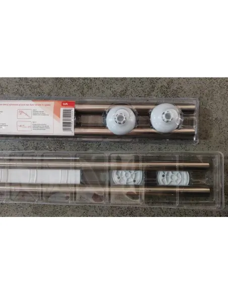 Штанга для шторки кутова Zerix CRS-A-80x80 (ZX6100) 80х80 см, нержавіюча сталь.