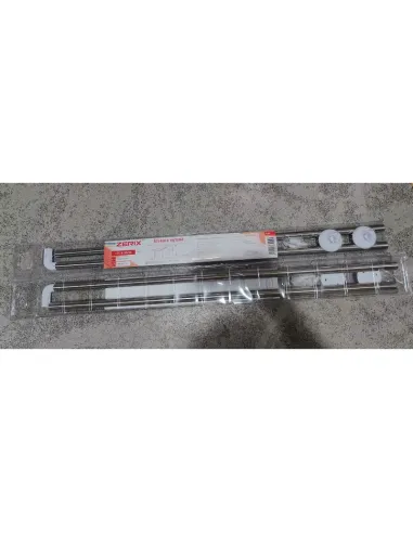 Штанга для шторки угловая Zerix CRS-A-90x90 (ZX6101) 90х90 см, нержавеющая сталь