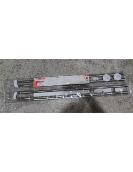 Штанга для шторки угловая Zerix CRS-A-90x90 (ZX6101) 90х90 см, нержавеющая сталь
