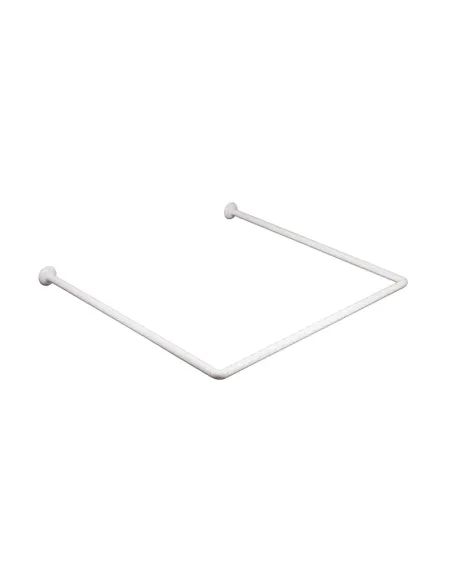 Штанга для шторки П-подібна Mixxus CRA-U-80x80x80 (AC3592) універсальна, алюміній.