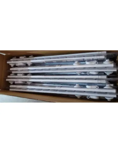 Штанга для шторки П-подібна Mixxus CRA-U-80x80x80 (AC3592) універсальна, алюміній.