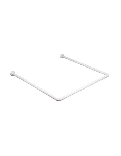 Штанга для шторки П-подібна Mixxus CRA-U-90x90x90 (AC3593) універсальна, алюміній