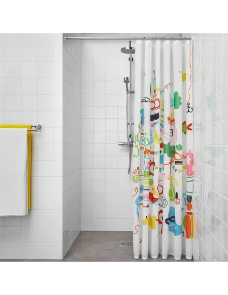 Штанга для шторки П-подібна Zerix CRS-U-90x90x90 (ZX6103) універсальна, нержавіюча сталь.