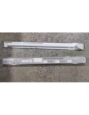 Штанга для шторки пряма Mixxus CRA-S-60 (AC3594) 60 см, алюміній