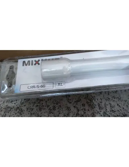 Штанга для шторки пряма Mixxus CRA-S-60 (AC3594) 60 см, алюміній