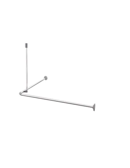 Штанга для шторки пряма Mixxus CRA-S-60 (AC3594) 60 см, алюміній