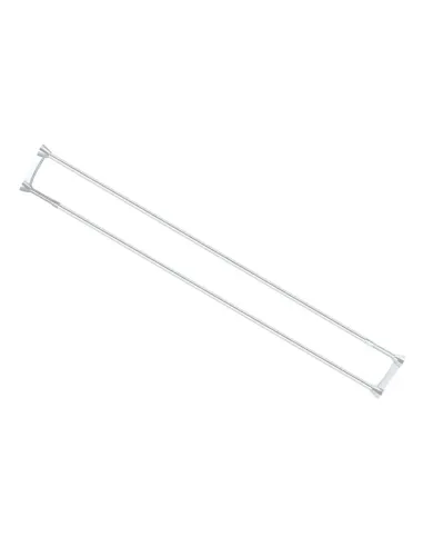 Штанга для шторки телескопическая Mixxus CRA-D-125x225 (AC3589) 125-225 см, с держателем полотенец