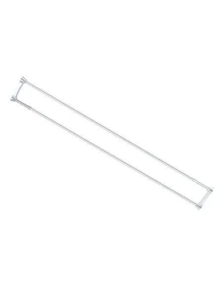 Штанга для шторки телескопическая Mixxus CRA-D-125x225 (AC3589) 125-225 см, с держателем полотенец