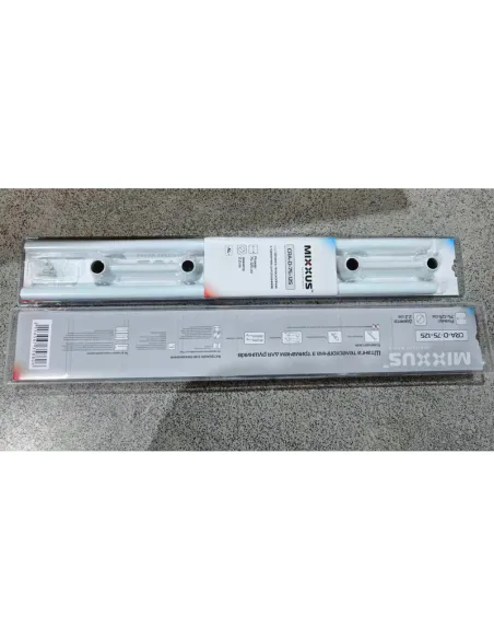 Штанга телескопічна для шторки Mixxus CRA-D-75x125 (AC3588) 75-125 см, з тримачем рушників