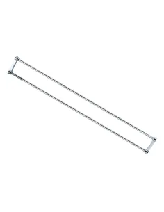 Штанга для шторки телескопічна Zerix CRS-D-125x225 (ZX6099) 125-225 см, нержавіюча сталь.