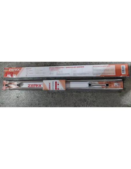 Штанга для шторки телескопическая Zerix CRS-D-125x225 (ZX6099) 125-225 см, нержавеющая сталь