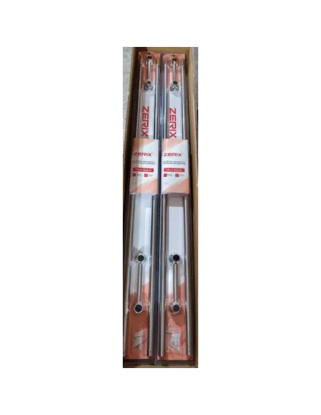 Штанга для шторки телескопическая Zerix CRS-D-125x225 (ZX6099) 125-225 см, нержавеющая сталь