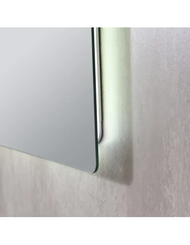 Дзеркало для ванної кімнати Q-Tap Taurus (TA2) QTTAU100080048957, з LED-підсвічуванням Touch, з антизапітнінням