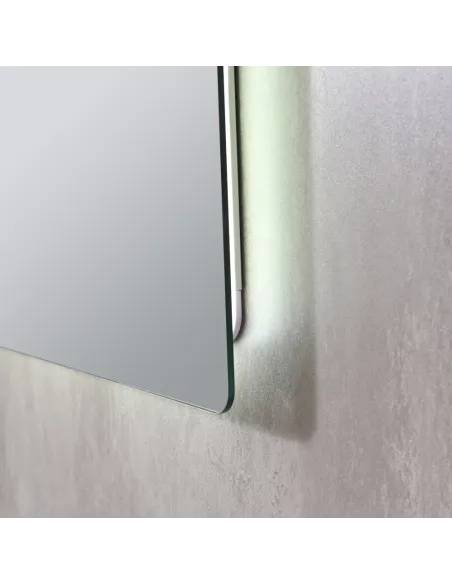 Зеркало для ванной Q-Tap Taurus (TA2) QTTAU120080048960, с LED-подсветкой Touch, с антизапотеванием