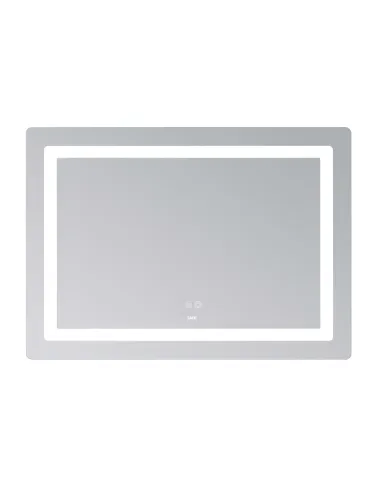 Дзеркало для ванної кімнати Lidz Kubis (KU2) LDKUB120080049007, з LED-підсвічуванням Touch, з антизапітнінням
