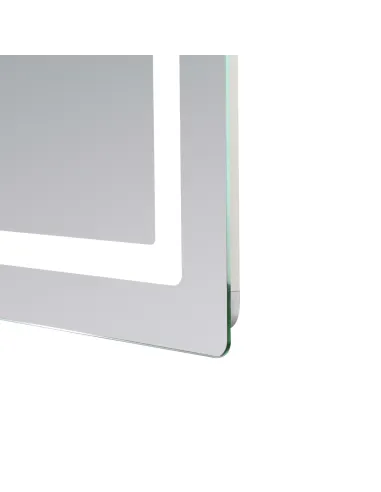 Зеркало для ванной Lidz Kubis (KU2) LDKUB120080049007, с LED-подсветкой Touch, с антизапотеванием