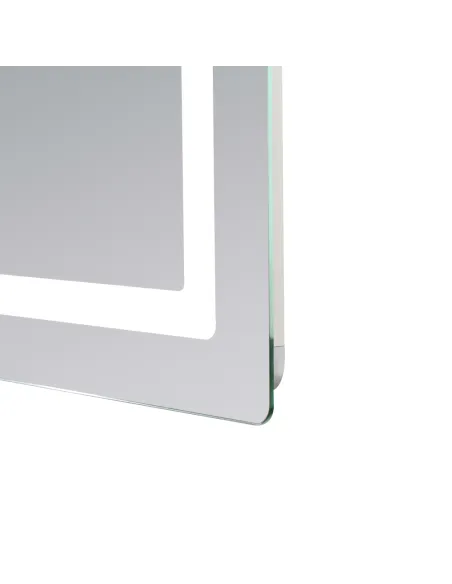 Зеркало для ванной Lidz Kubis (KU2) LDKUB120080049007, с LED-подсветкой Touch, с антизапотеванием