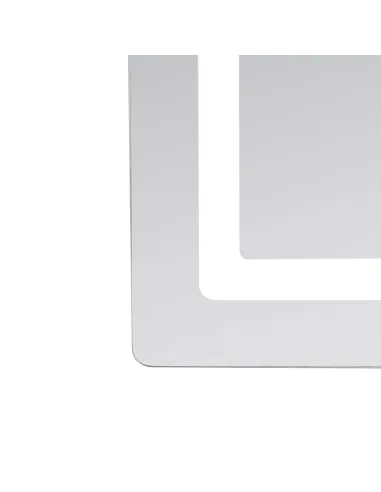 Дзеркало для ванної кімнати Lidz Kubis (KU2) LDKUB120080049007, з LED-підсвічуванням Touch, з антизапітнінням