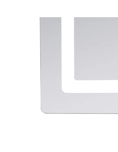 Дзеркало для ванної кімнати Lidz Kubis (KU2) LDKUB120080049007, з LED-підсвічуванням Touch, з антизапітнінням