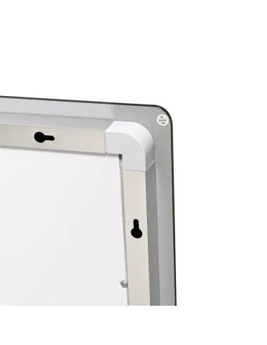 Дзеркало для ванної кімнати Lidz Kubis (KU2) LDKUB120080049007, з LED-підсвічуванням Touch, з антизапітнінням
