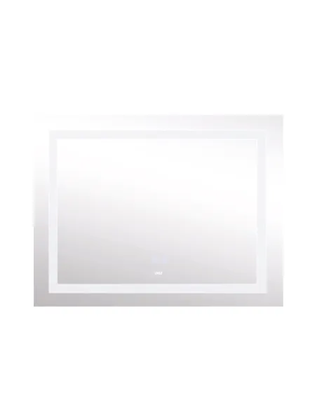 Дзеркало для ванної кімнати Lidz Kubis (KU2) LDKUB120080049008, з LED-підсвічуванням Touch, з антизапітнінням