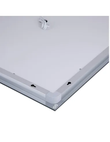 Зеркало для ванной Lidz Kubis (KU2) LDKUB120080049008, с LED-подсветкой Touch, с антизапотеванием