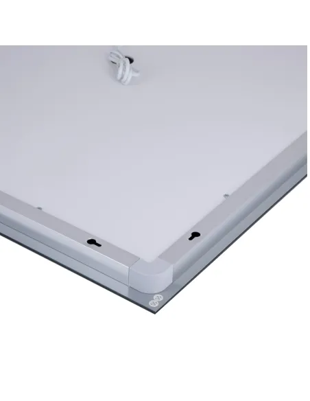 Зеркало для ванной Lidz Kubis (KU2) LDKUB120080049008, с LED-подсветкой Touch, с антизапотеванием