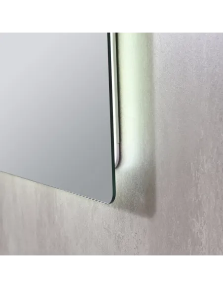 Зеркало для ванной Q-Tap Taurus (TA2) QTTAU8006004895, с LED-подсветкой Touch, с антизапотеванием