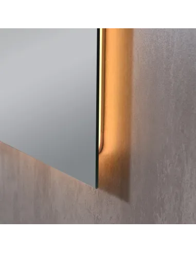 Дзеркало для ванної кімнати Q-Tap Taurus (TA1) QTTAU80070048954, з LED-підсвічуванням Touch, з антизапітнінням