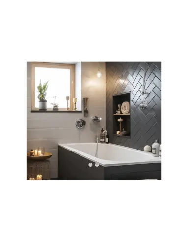 Зеркало для ванной Q-Tap Taurus (TA1) QTTAU120080048958, с LED-подсветкой Touch, с антизапотеванием