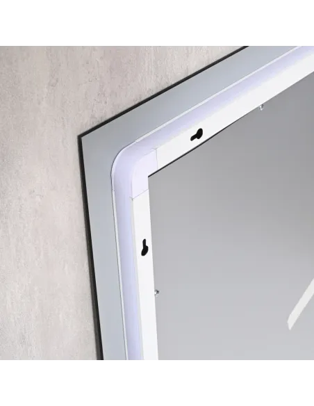 Дзеркало для ванної кімнати Q-Tap Taurus (TA1) QTTAU120080048958, з LED-підсвічуванням Touch, з антизапітнінням