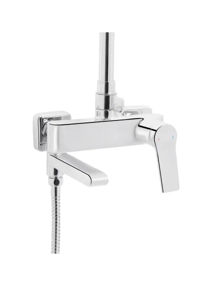 Душова система Q-Tap Arvin QTARV111CRM48643 Chrome з виливом