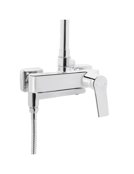 Душевая система Q-Tap Arvin QTARV111CRM48643 Chrome с изливом