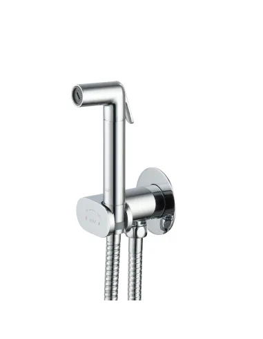 Набір для гігієнічного душу Q-Tap Inspai-Varius QTINSVARCRMV00440601 Chrome зі змішувачем