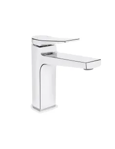 Змішувач для умивальника Q-Tap Nando QTNAN270CRM48649 Chrome, хром, одноважільний