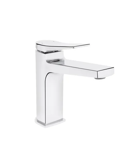 Змішувач для умивальника Q-Tap Nando QTNAN270CRM48649 Chrome, хром, одноважільний