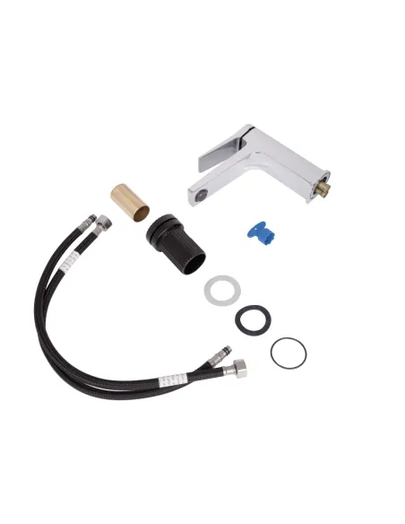 Змішувач для умивальника Q-Tap Nando QTNAN270CRM48649 Chrome, хром, одноважільний