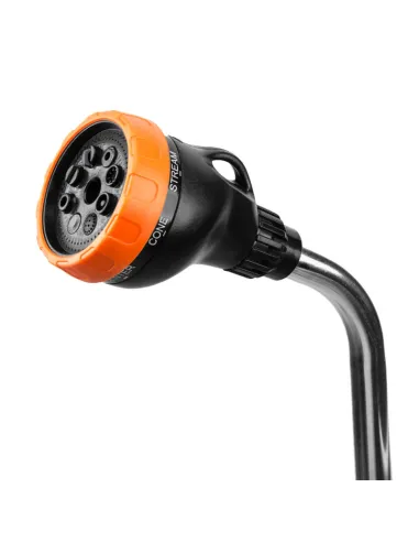 Пістолет для поливу Bradas Black Line ECO-4450, 8 режимів, металева штанга 83 см