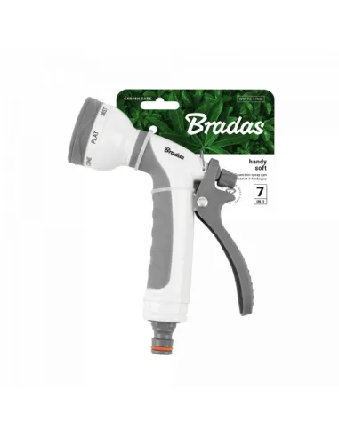 Пистолет для полива Bradas Handy Soft White Line WL-EN8TK, 7 режимов