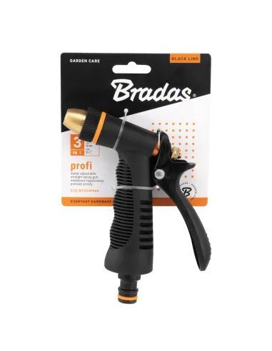 Пистолет для полива Bradas Profi Black Line ECO-KT233FRSK, 3 режима