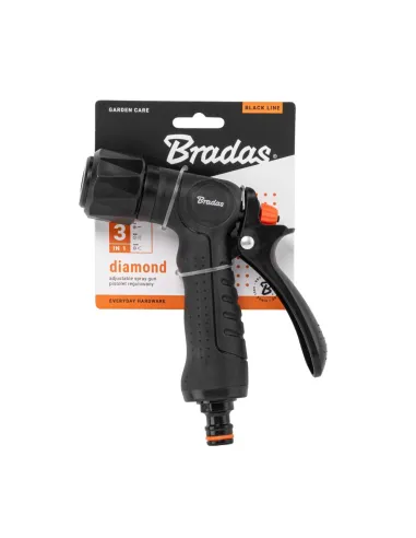 Пістолет для поливу Bradas Diamond ECO-2076K, 3 режими