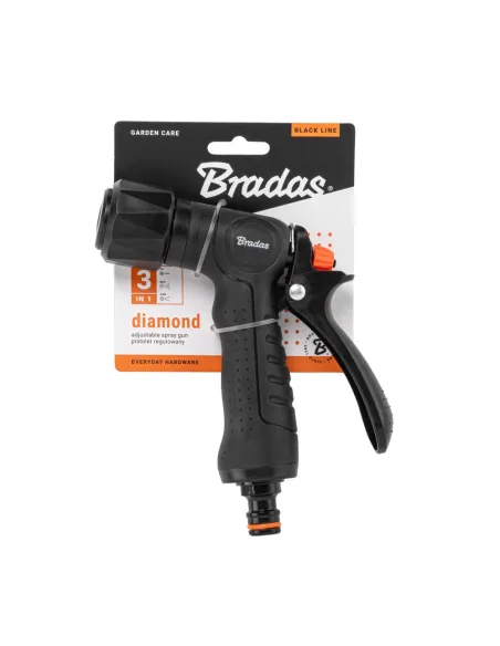 Пістолет для поливу Bradas Diamond ECO-2076K, 3 режими