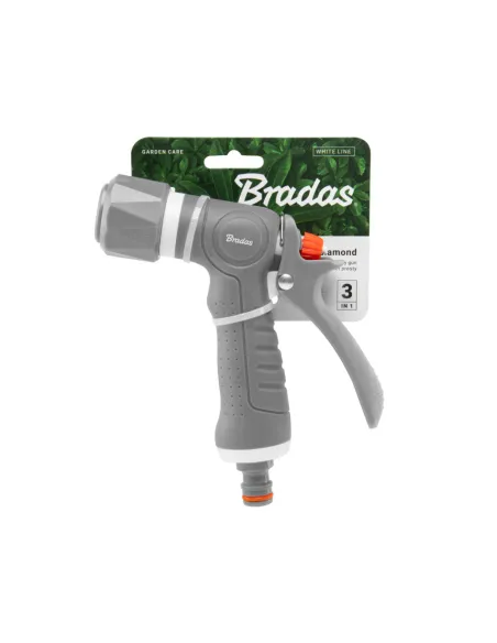 Пистолет для полива Bradas Diamond White Line WL-EN12TK, 3 режима